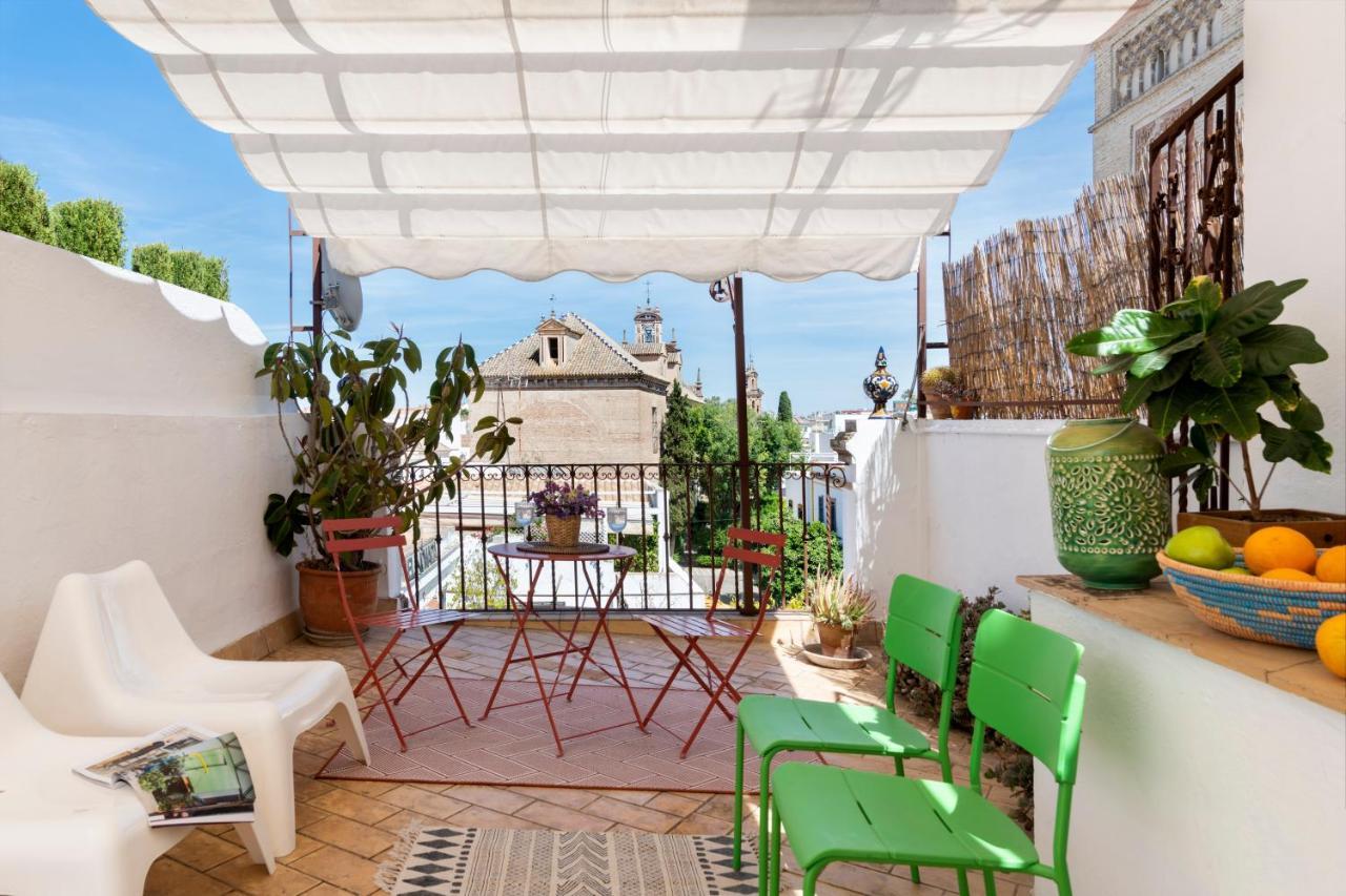 Вилла San Luis Luxury House With Terrace Севилья Экстерьер фото