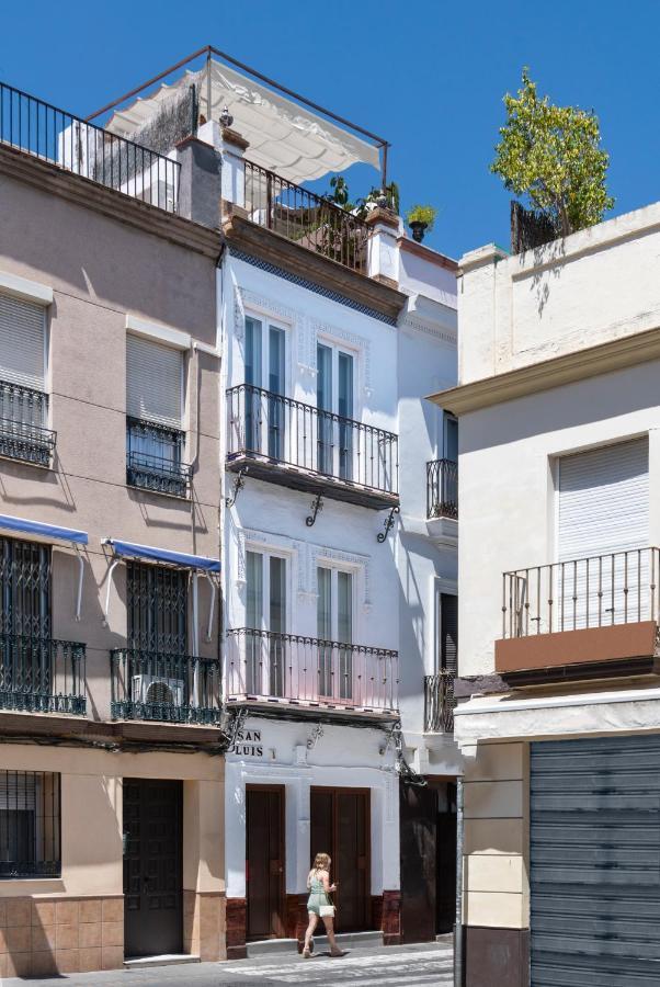 Вилла San Luis Luxury House With Terrace Севилья Экстерьер фото